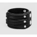 Leather cuff bracelet for men or women, code 3093st