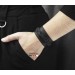Leather cuff bracelet for men or women, code 3631
