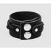 Leather cuff bracelet for men or women, code 3631