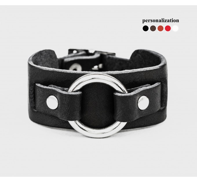 Leather Wristbands, Leather Wrist Cuff, Leather Cuff Bracelet, Double Leather  Bracelet, Black Wide Wristband, Men Women Cuff Bangle, 3195 - Etsy